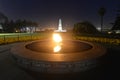 Kings Park War Memorial at Dusk