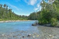 Kings River in Alaska by Sutton Royalty Free Stock Photo