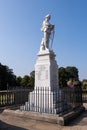 Kings Shropshire Light Infantry War Memorial outside Quarry Park Shrewsbury Shropshire September 2020