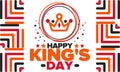 Kingâs Day in Netherlands. Koningsdag in Dutch. Celebrate birthday of His Majesty King