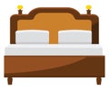 Kingsize bed, icon