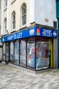 Empty Retail Shop To Let In High Street Business Crisis Royalty Free Stock Photo