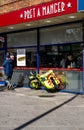 Paramedic Bicycle Parked Outside A Pret A Manger Coffee Shop Royalty Free Stock Photo