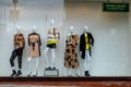 United Colors Of Benetton Shop Window Fashion Mannequin Display Royalty Free Stock Photo