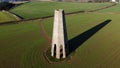 Kingswear, Devon, England: DRONE AERIAL VIEW: The Daymark navigational tower (Photo 1) Royalty Free Stock Photo