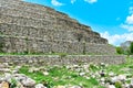 The Kinich KakmÃÂ³ Pyramid in Izamal Royalty Free Stock Photo