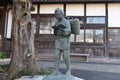 Kinjiro Ninomiya Sontoku Ninomiya 1787 ~ 1856 Statue Royalty Free Stock Photo