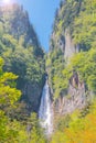 Kinka Falls and Ryusei Waterfall, Hokkaido, Japan