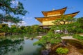 Rokuon-ji Golden Pavilion Royalty Free Stock Photo