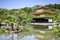 Kinkaku-ji, Golden Pavillion temple, Kyoto, Japan Royalty Free Stock Photo