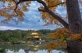 Kinkakuji in autumn season