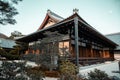 Kinkakuji Temple, beautiful ancient temple Millennia Is of interest to tourists at Kyoto, JAPAN.