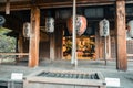 Kinkakuji Temple. Beautiful ancient temple Millennia at Kyoto.