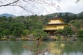 Kinkakuji Temple, Golden Pavilion at Kyoto, Japan.