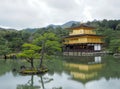 Kinkakuji Temple & x28;The Golden Pavilion& x29; Royalty Free Stock Photo