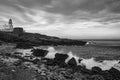 Kinnaird Head Castle and Wine Tower, Fraserburgh,Aberdeenshire, Scotland, UK