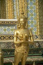 Kinnaree at the Temple of the Emerald Buddha, Grand Palace, Bangkok, Thailand Royalty Free Stock Photo