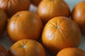 Kinnows is a hybrid fruit which looks like Orange Royalty Free Stock Photo