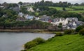 Kinsale city in Ireland. Irish countryside Atlantic ocean europe