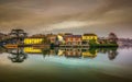 Kinsale Harbor Cork Ireland sail sailing boat ship bay reflection water Royalty Free Stock Photo