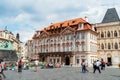Kinsky Palace in the Old Town Square - Prague, Czech Republic