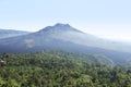 Kintamani volcano and lake batur bali Royalty Free Stock Photo