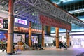 Kintetsu Nara train station facade in Nara, Japan