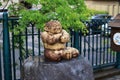 a oni statue in Kinugawa Onsen. An oni is a kind of demon, orc, ogre, or troll in Japanese folklore.