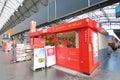 Kiosk tobacco shop Gare de lEst train station Paris France