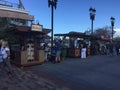 Kiosks in Disney Springs Royalty Free Stock Photo