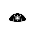kipah icon. Element of hanukkah icon for mobile concept and web apps. Detailed kipah icon can be used for web and mobile Royalty Free Stock Photo