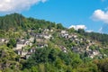 Kipi village. Central Zagoria, Greece Royalty Free Stock Photo