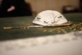 Kippah and yad Royalty Free Stock Photo