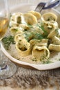 Kipper ravioli Royalty Free Stock Photo