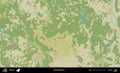 Kirausk District, Belarus. Topographic Humanitarian Royalty Free Stock Photo