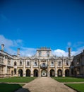 Elizabethan country house, Kirby Hall Northamptonshire England Royalty Free Stock Photo