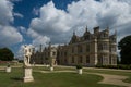 Kirby hall and grounds Royalty Free Stock Photo