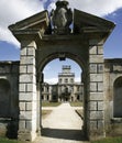 Kirby hall northamptonshire Royalty Free Stock Photo