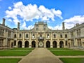 Kirby Hall Northamptonshire England Royalty Free Stock Photo