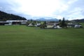 Kirchberg in Tirol, Austria houses Royalty Free Stock Photo