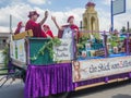 Kirchheimbolanden,Rheinland-Pfalz,Germany-06 23 2019: Holiday parade on streets of German town during Beer Festival week