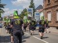 Kirchheimbolanden,Rheinland-Pfalz,Germany-06 23 2019: Holiday parade on streets of German town during Beer Festival week