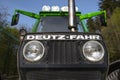 Deutz fahr tractor in kirchhundem germany Royalty Free Stock Photo