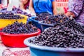 Kirgizstan market-blueberries