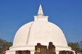 Kiri Vihara Buddhist Stupa, Polonnaruwa, Sri Lanka Royalty Free Stock Photo