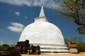 Kiri Vihara Buddhist Stupa in Polonnaruwa, Sri Lanka Royalty Free Stock Photo