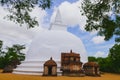 Kiri Vihara Stupa, Polonnaruwa, Sri Lanka Royalty Free Stock Photo