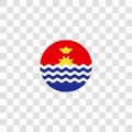 kiribati icon sign and symbol. kiribati color icon for website design and mobile app development. Simple Element from countrys