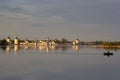 Kirillo-Belozersky monastery in the evening sun. Kirillov, Russia. Royalty Free Stock Photo