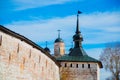 The Kirillo-Belozersky monastery.Russia,the city of Kirillov. Royalty Free Stock Photo